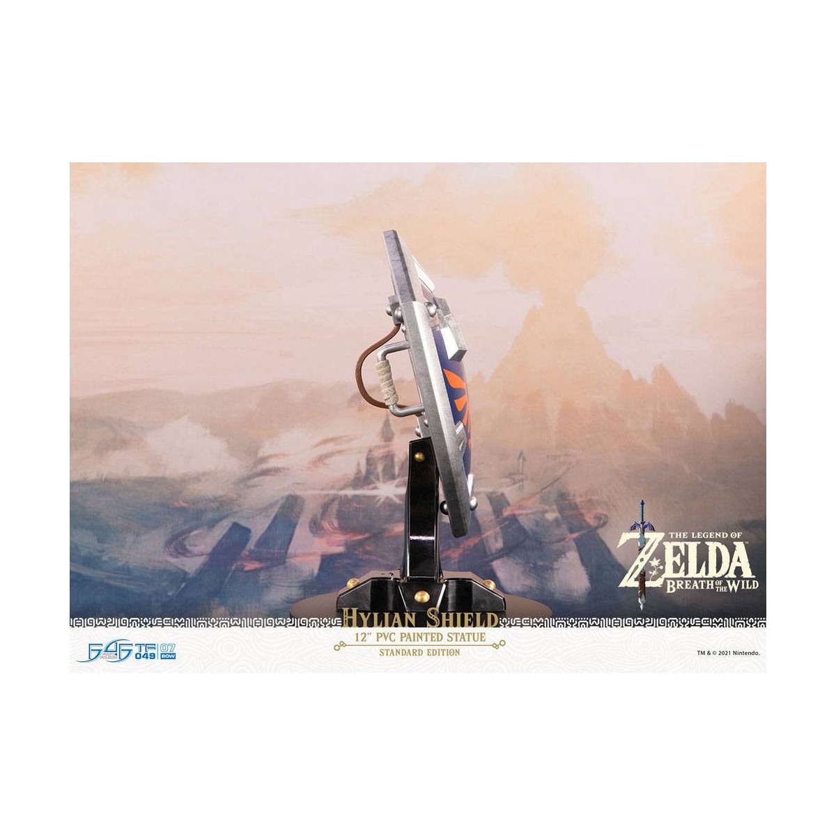 First 4 Figures - Zelda - Hylian Shield Standard Edition - Breath of the Wild PVC statue