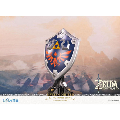 First 4 Figures - Zelda - Hylian Shield Standard Edition - Breath of the Wild PVC statue