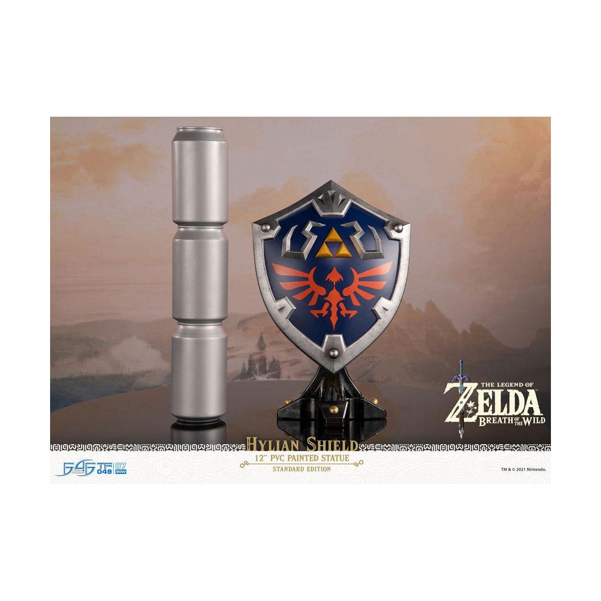 First 4 Figures - Zelda - Hylian Shield Standard Edition - Breath of the Wild PVC statue