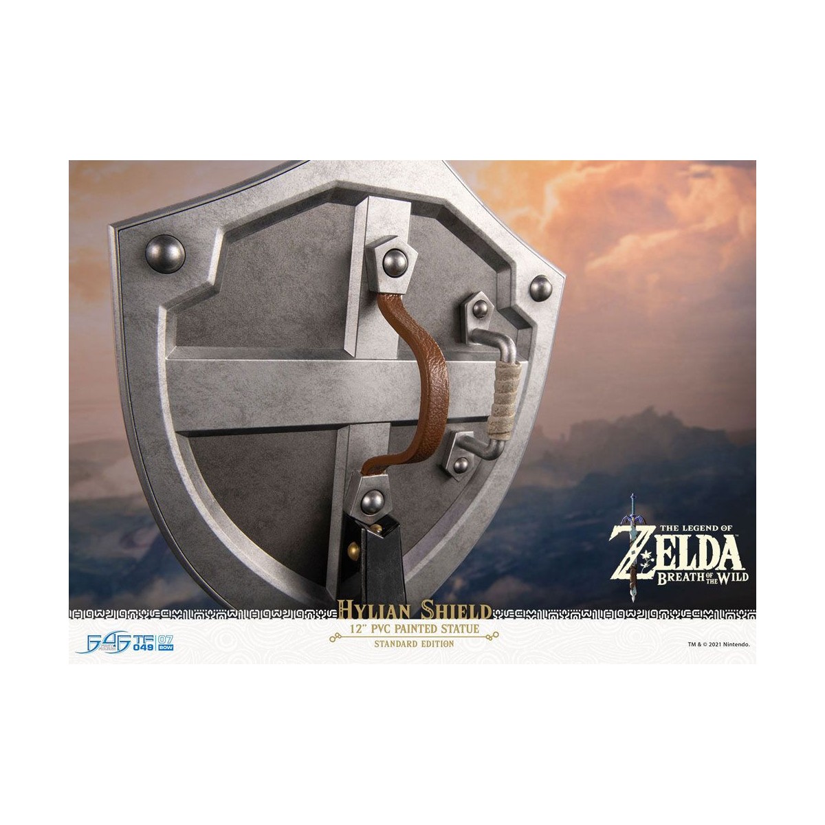 First 4 Figures - Zelda - Hylian Shield Standard Edition - Breath of the Wild PVC statue