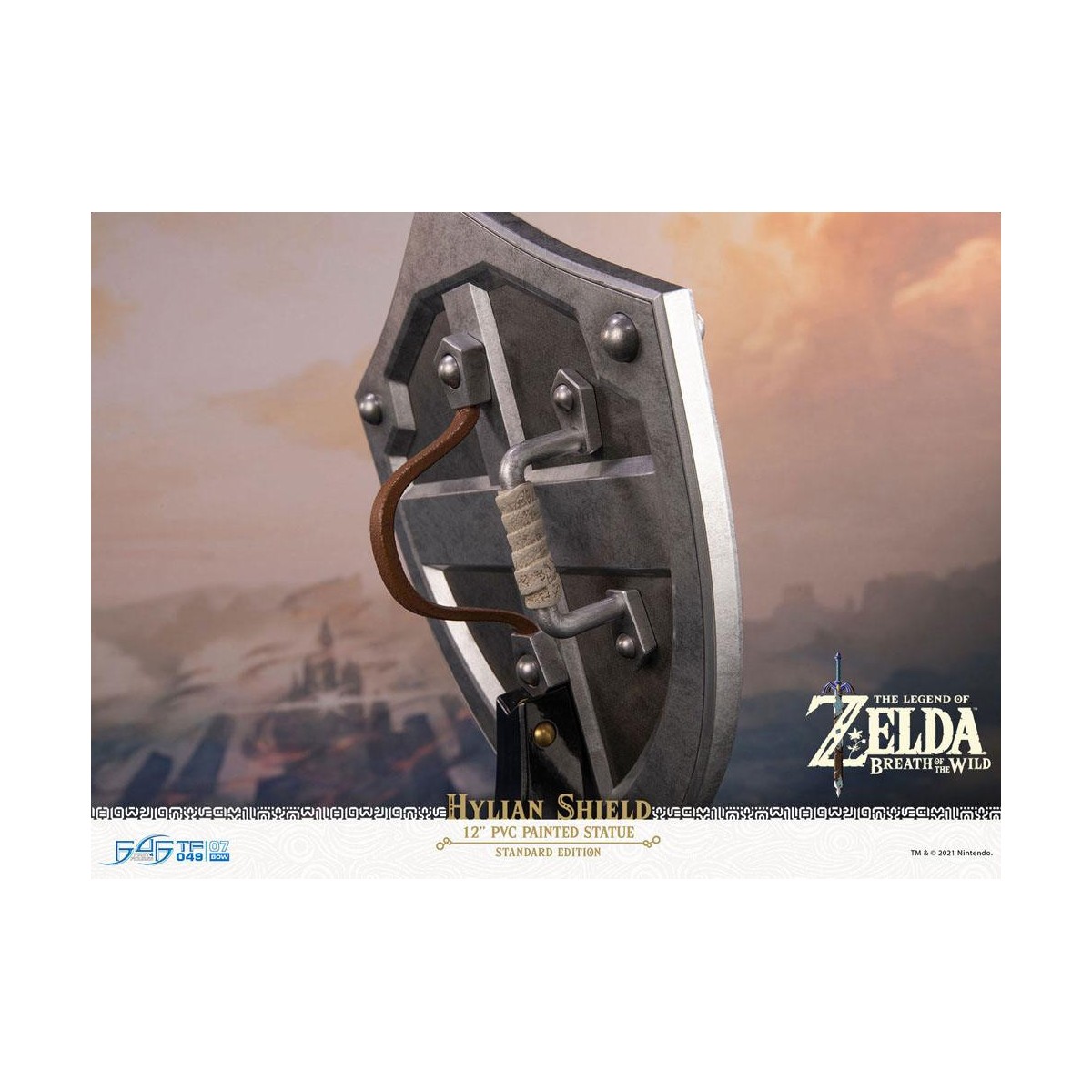 First 4 Figures - Zelda - Hylian Shield Standard Edition - Breath of the Wild PVC statue