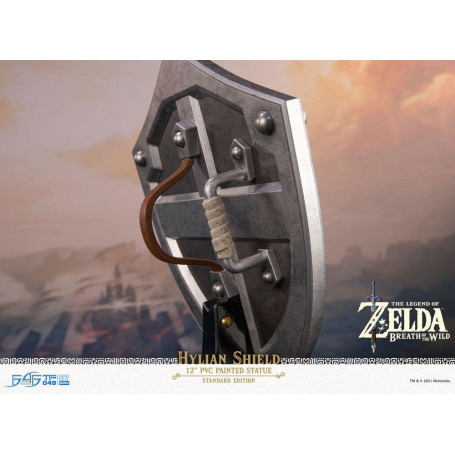 First 4 Figures - Zelda - Hylian Shield Standard Edition - Breath of the Wild PVC statue