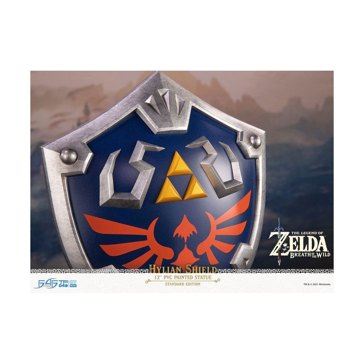 First 4 Figures - Zelda - Hylian Shield Standard Edition - Breath of the Wild PVC statue