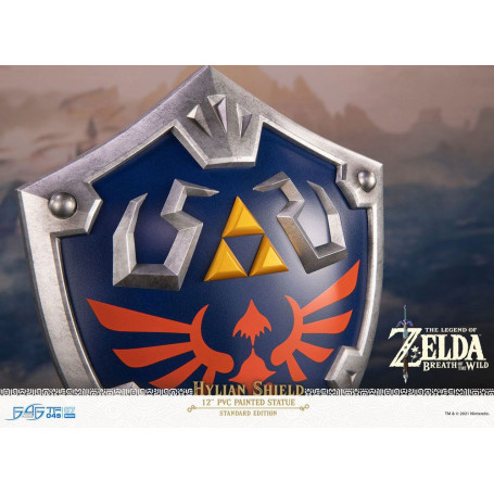 First 4 Figures - Zelda - Hylian Shield Standard Edition - Breath of the Wild PVC statue