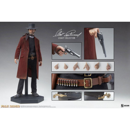 Sideshow - The Preacher - Pale Rider, the lone rider 1/6 figure - Clint Eastwood Legacy Collection