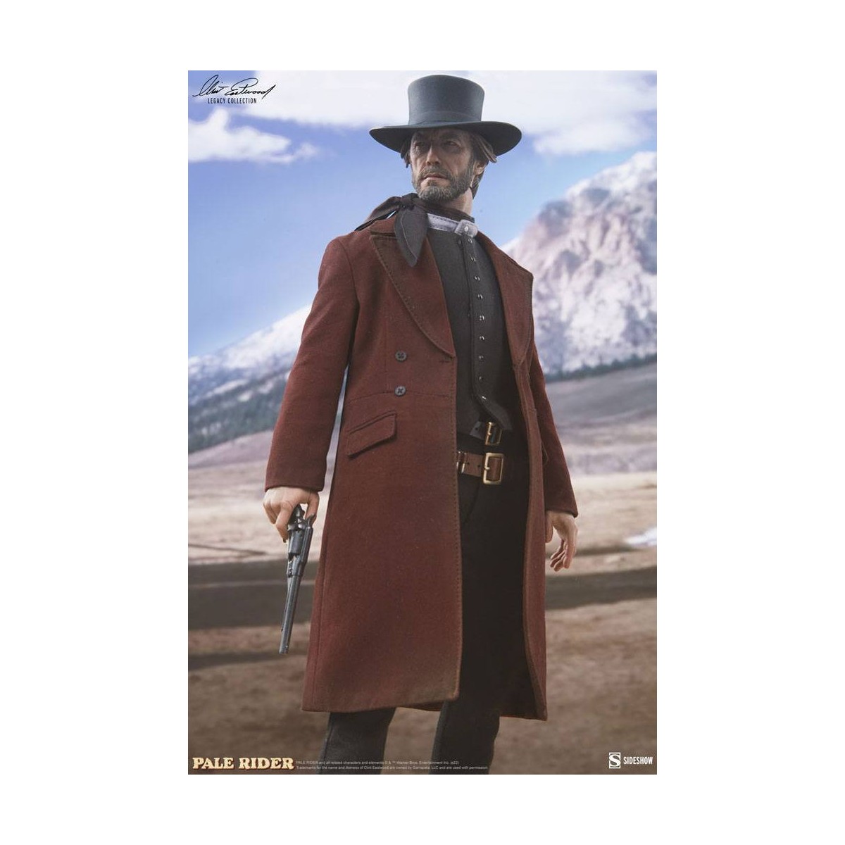 Sideshow - The Preacher - Pale Rider, the lone rider 1/6 figure - Clint Eastwood Legacy Collection
