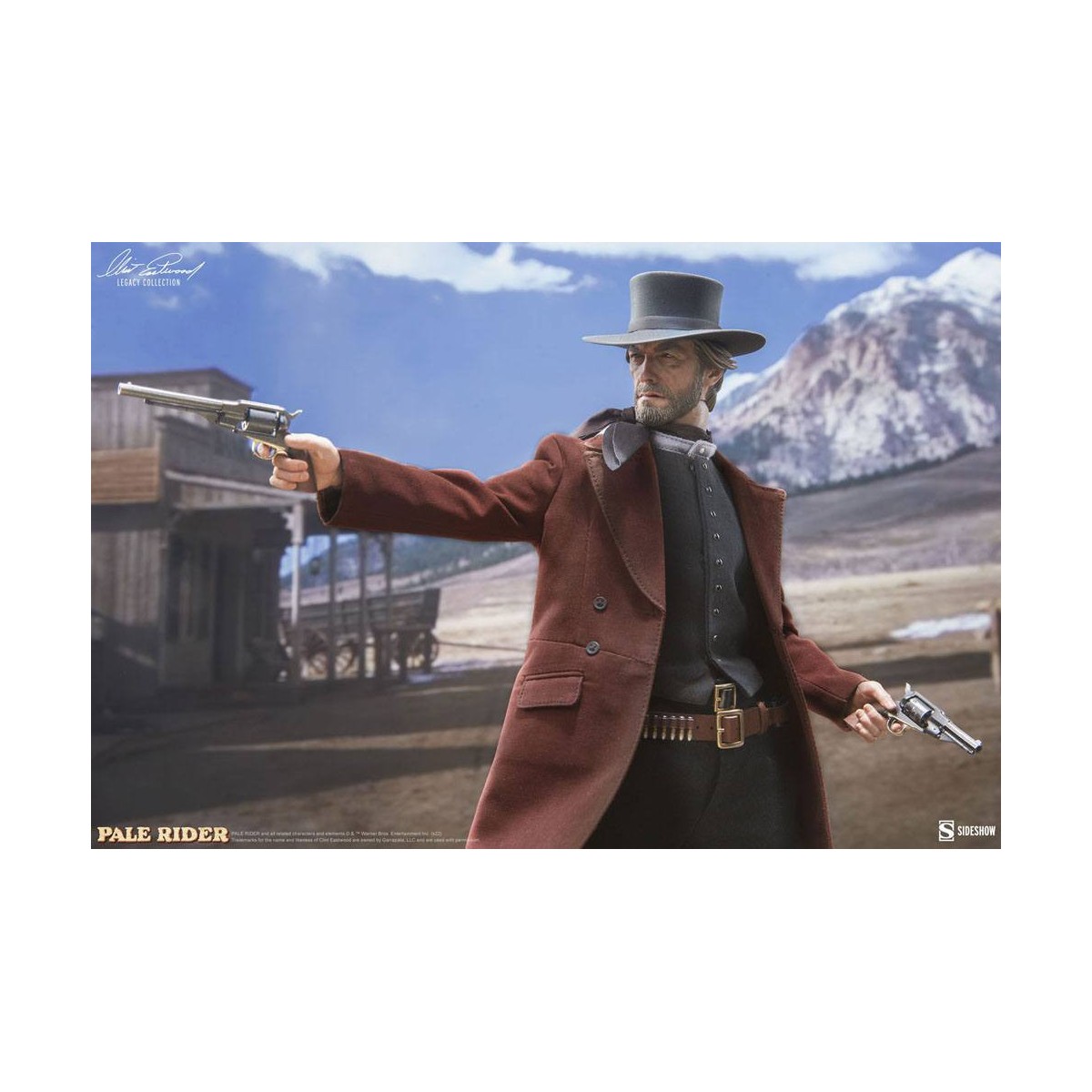 Sideshow - The Preacher - Pale Rider, the lone rider 1/6 figure - Clint Eastwood Legacy Collection
