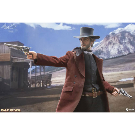 Sideshow - The Preacher - Pale Rider, the lone rider 1/6 figure - Clint Eastwood Legacy Collection