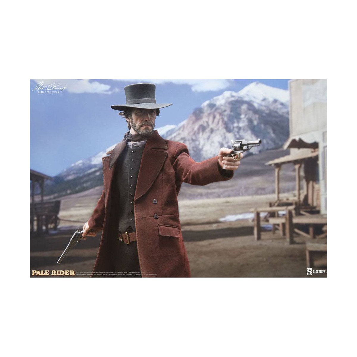 Sideshow - The Preacher - Pale Rider, the lone rider 1/6 figure - Clint Eastwood Legacy Collection