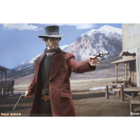 Sideshow - The Preacher - Pale Rider, the lone rider 1/6 figure - Clint Eastwood Legacy Collection