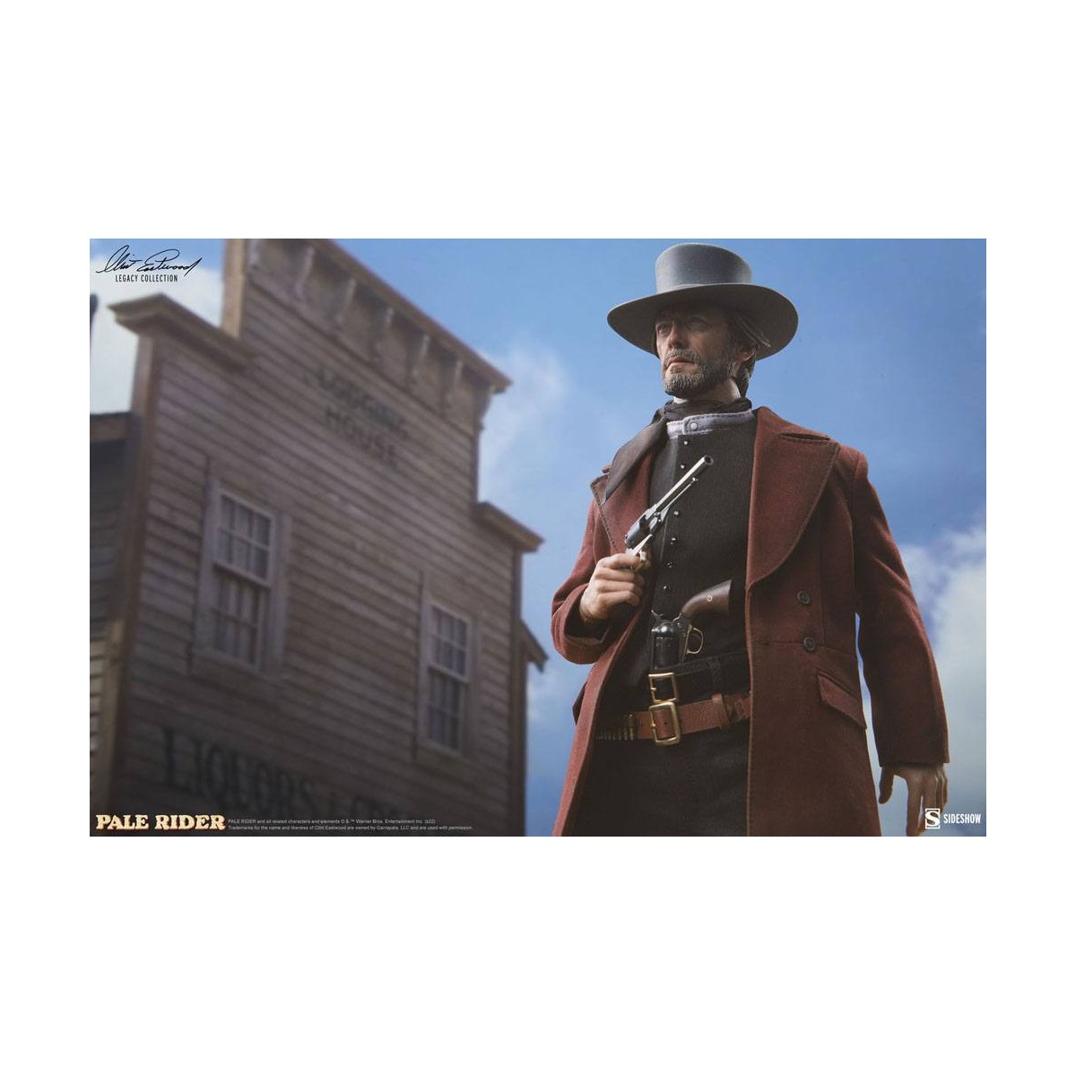 Sideshow - The Preacher - Pale Rider, the lone rider 1/6 figure - Clint Eastwood Legacy Collection