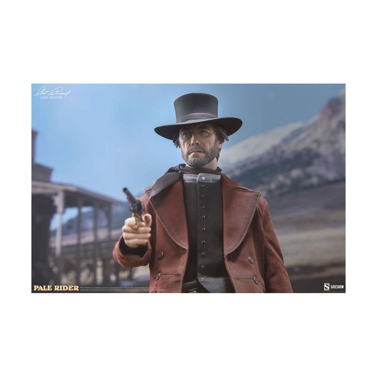 Sideshow - The Preacher - Pale Rider, the lone rider 1/6 figure - Clint Eastwood Legacy Collection