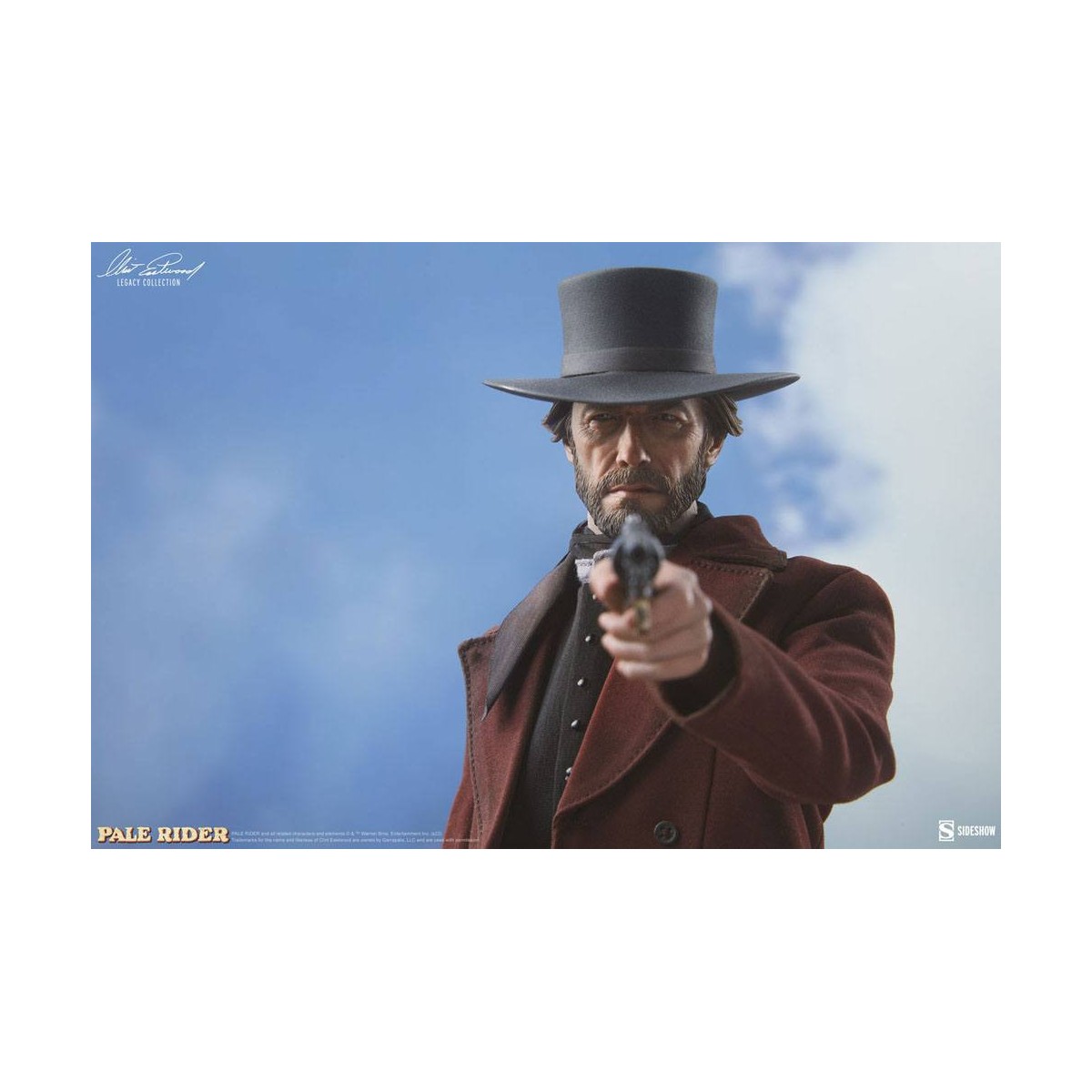 Sideshow - The Preacher - Pale Rider, the lone rider 1/6 figure - Clint Eastwood Legacy Collection