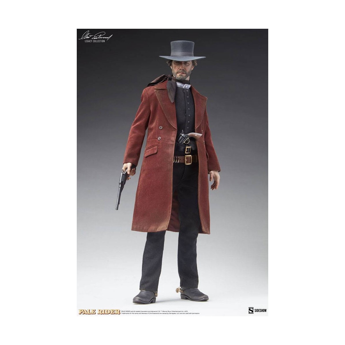 Sideshow - The Preacher - Pale Rider, the lone rider 1/6 figure - Clint Eastwood Legacy Collection