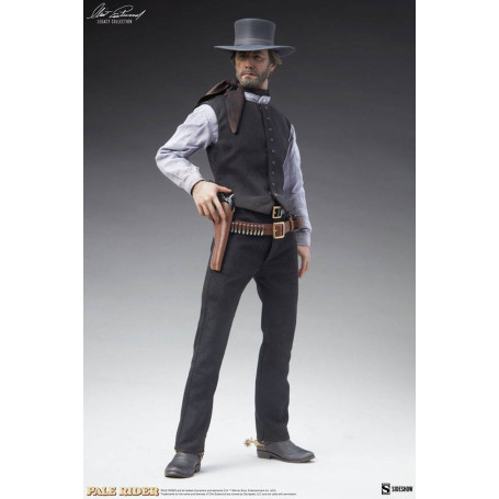 Sideshow - The Preacher - Pale Rider, the lone rider 1/6 figure - Clint Eastwood Legacy Collection