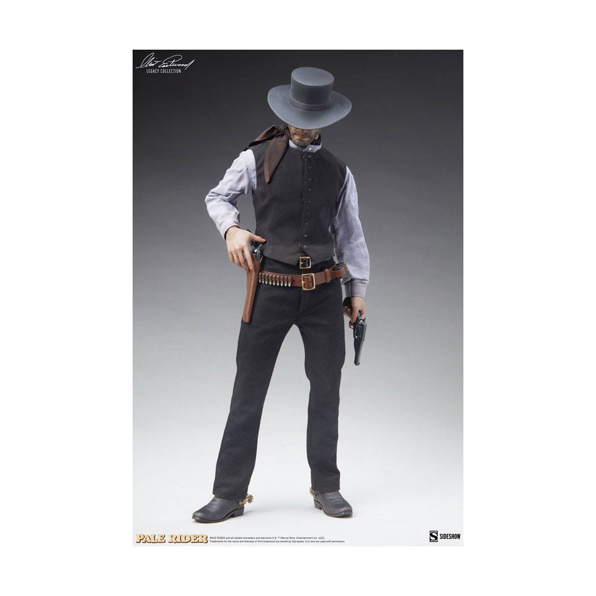 Sideshow - The Preacher - Pale Rider, the lone rider 1/6 figure - Clint Eastwood Legacy Collection