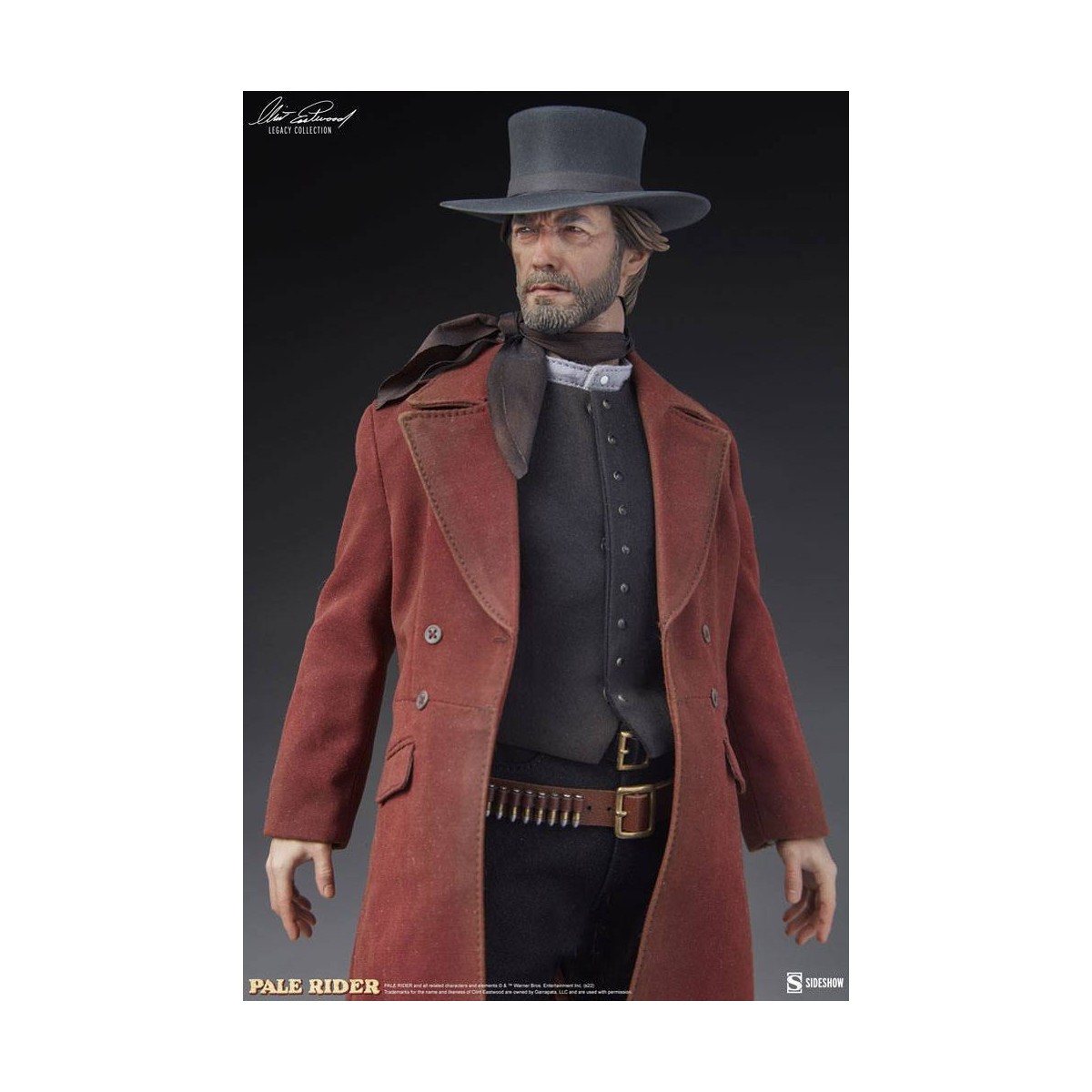 Sideshow - The Preacher - Pale Rider, the lone rider 1/6 figure - Clint Eastwood Legacy Collection