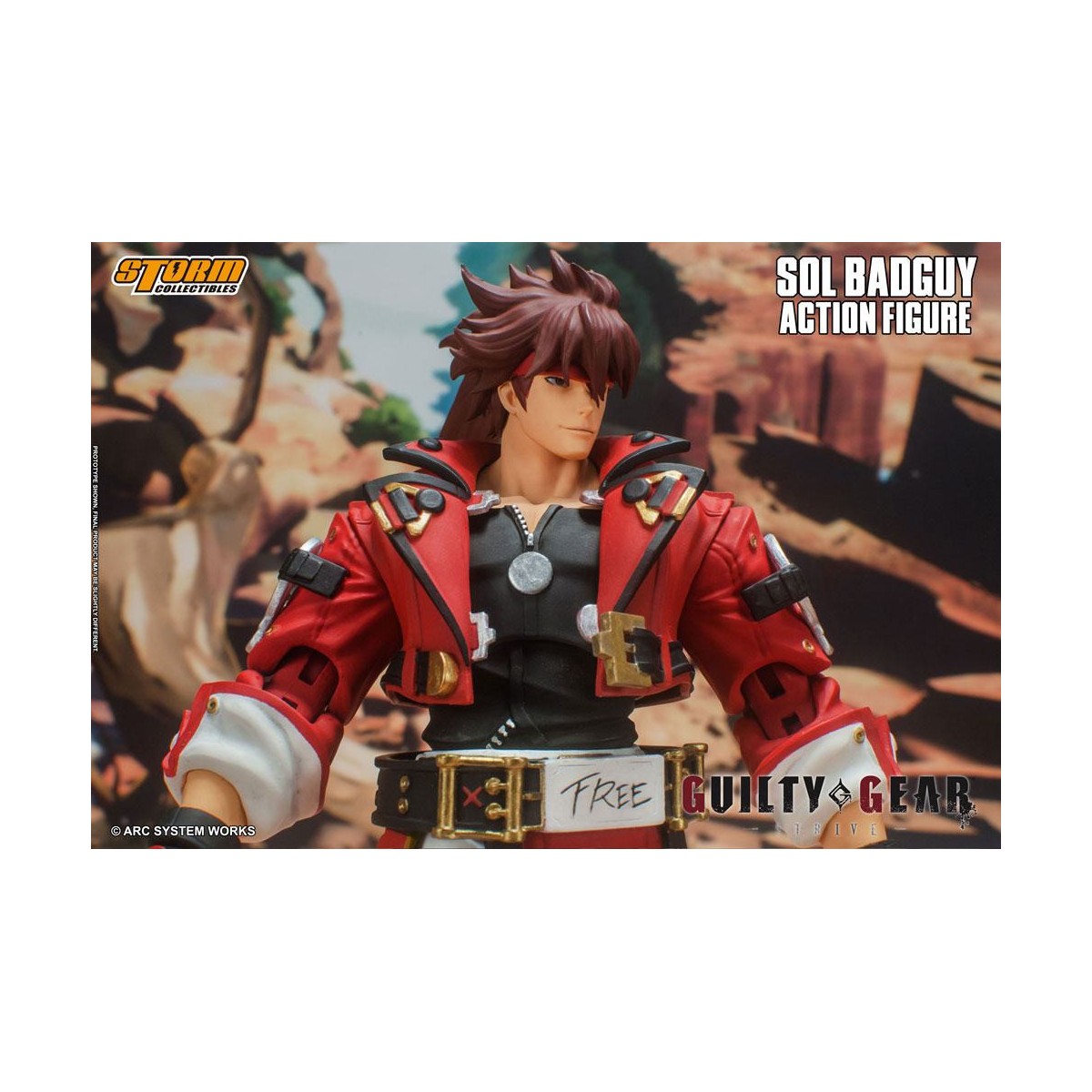 Storm Collectibles - Sol Badguy - Guilty Gear 1/12