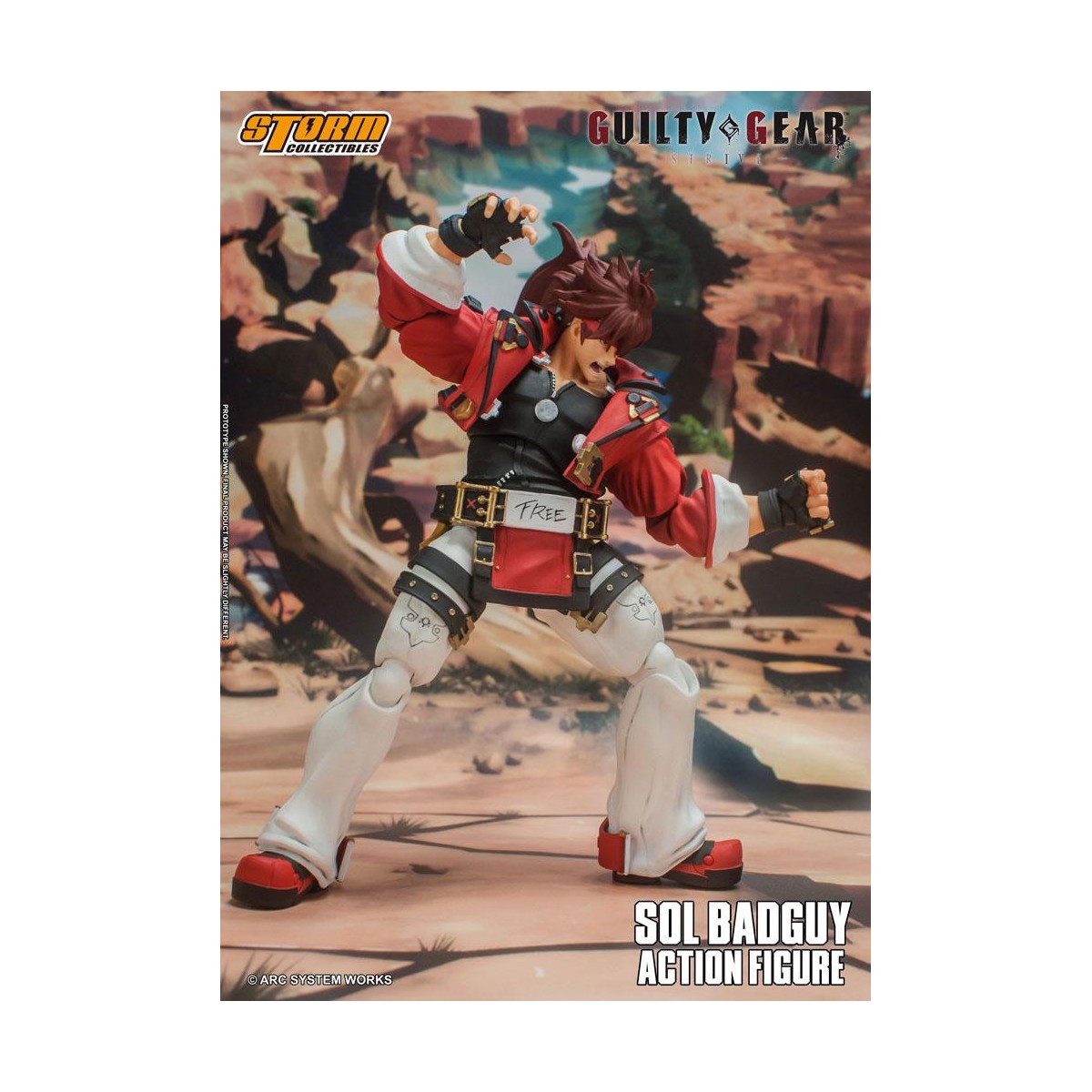 Storm Collectibles - Sol Badguy - Guilty Gear 1/12
