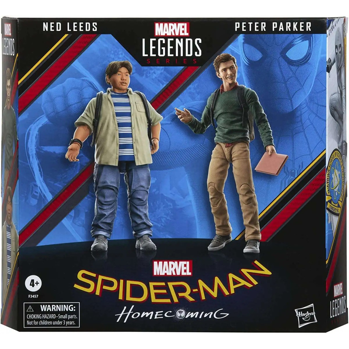 Marvel Legends - Spider-Man Homecoming - Peter Parker And Ned Leeds 2 Pack