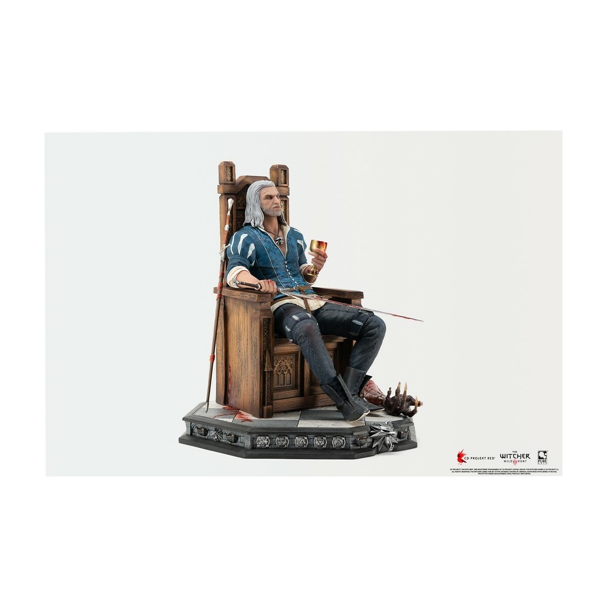 Pure Arts - The Witcher 3: Wild Hunt Geralt 1/6 Scale Statue.