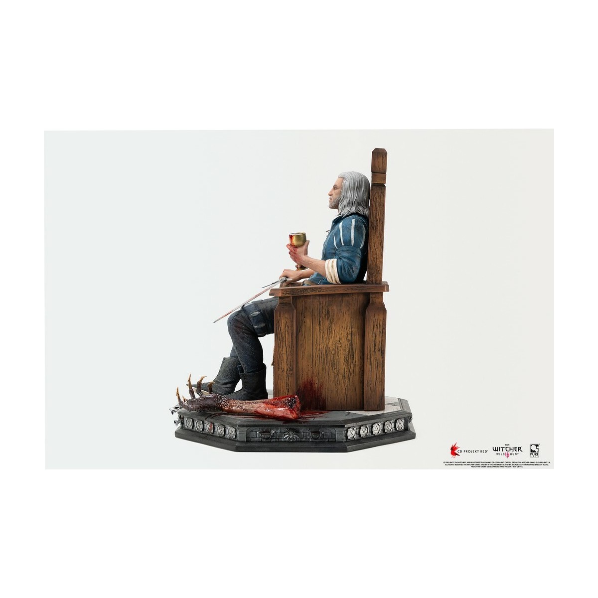 Pure Arts - The Witcher 3: Wild Hunt Geralt 1/6 Scale Statue.