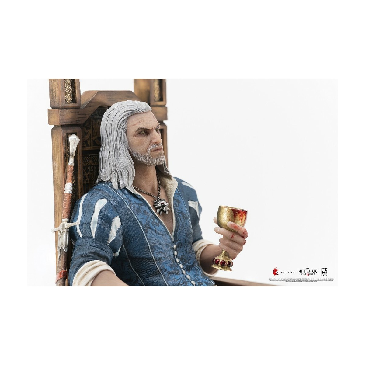 Pure Arts - The Witcher 3: Wild Hunt Geralt 1/6 Scale Statue.