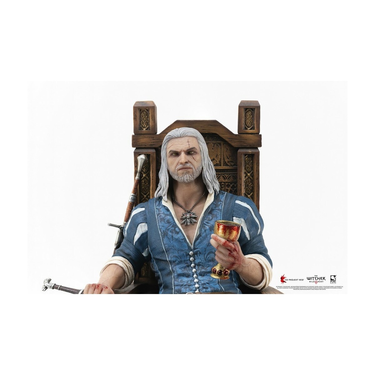 Pure Arts - The Witcher 3: Wild Hunt Geralt 1/6 Scale Statue.