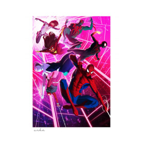 Marvel print - Art Print Heroes of the Spider-Verse - 46 x 61 cm - unframed