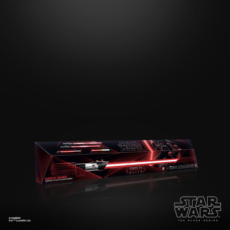 Hasbro - Darth Vader Force Fx Lightsaber - Black Serie Replica Elite