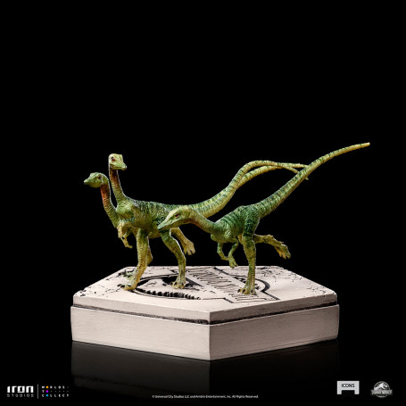 Iron Studios - Compsognathus - Jurassic World Icons