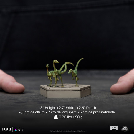 Iron Studios - Compsognathus - Jurassic World Icons