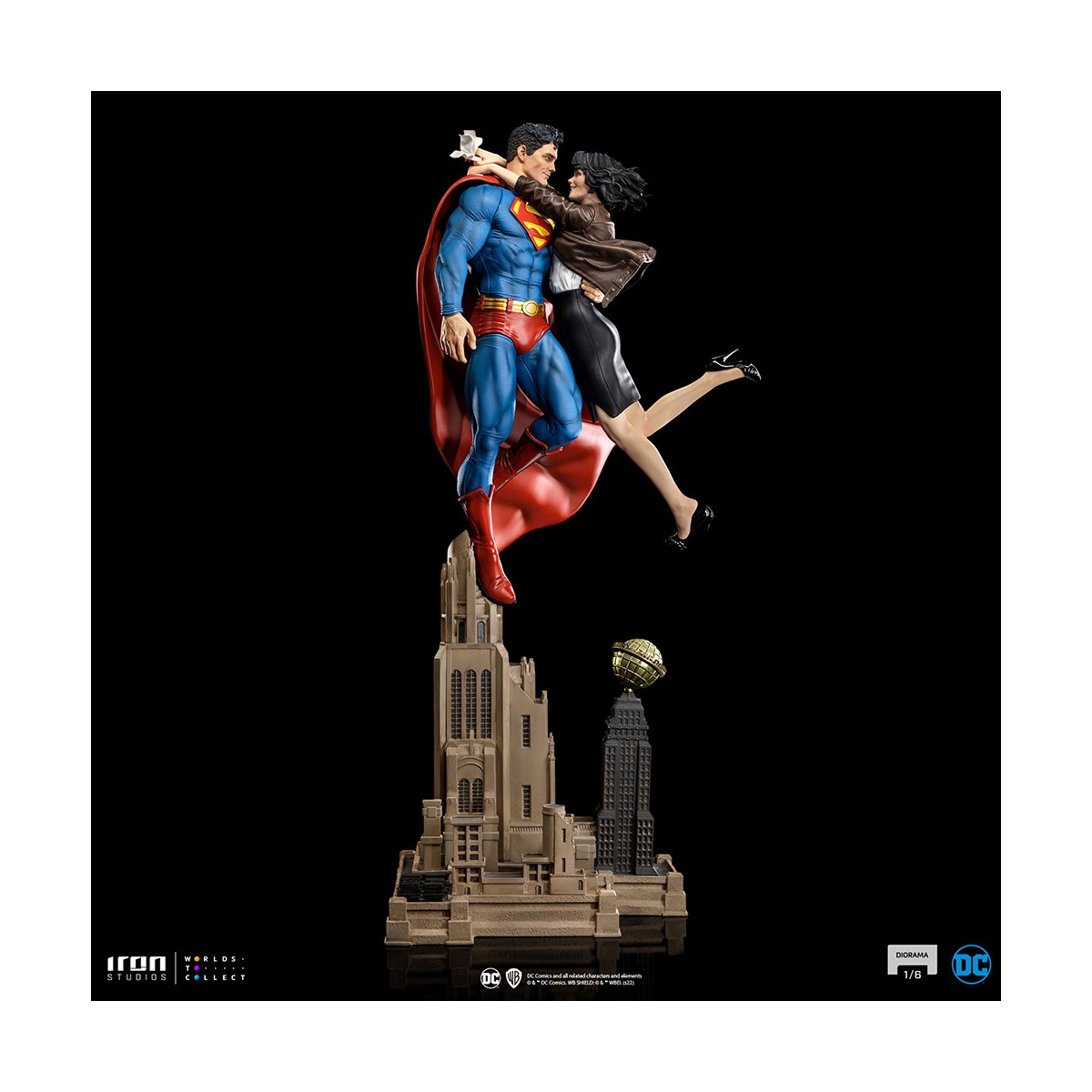 Iron Studios - Superman and Loic Lane Diorama 1/6