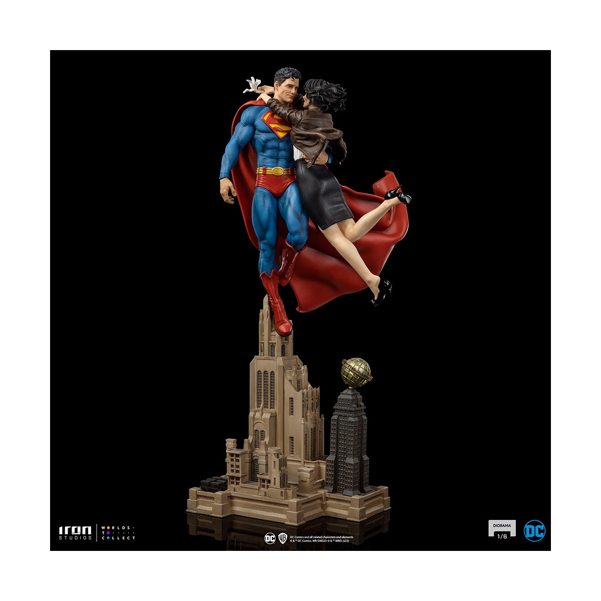 Iron Studios - Superman and Loic Lane Diorama 1/6