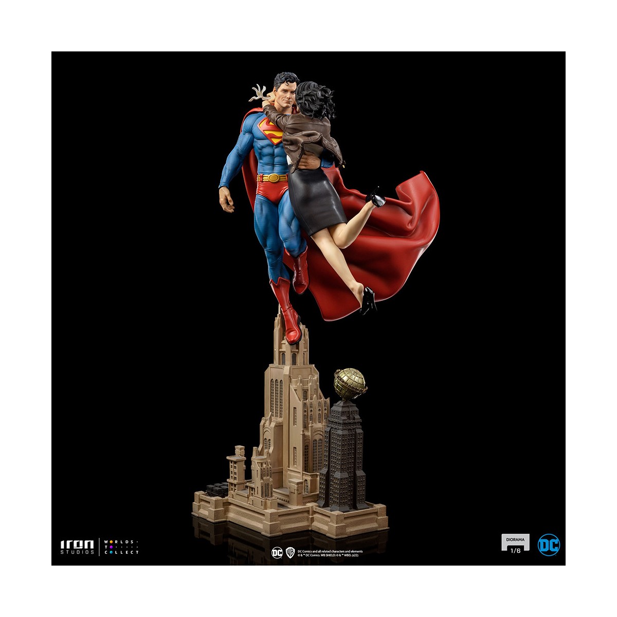 Iron Studios - Superman and Loic Lane Diorama 1/6