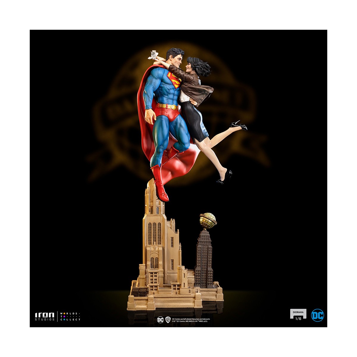 Iron Studios - Superman and Loic Lane Diorama 1/6