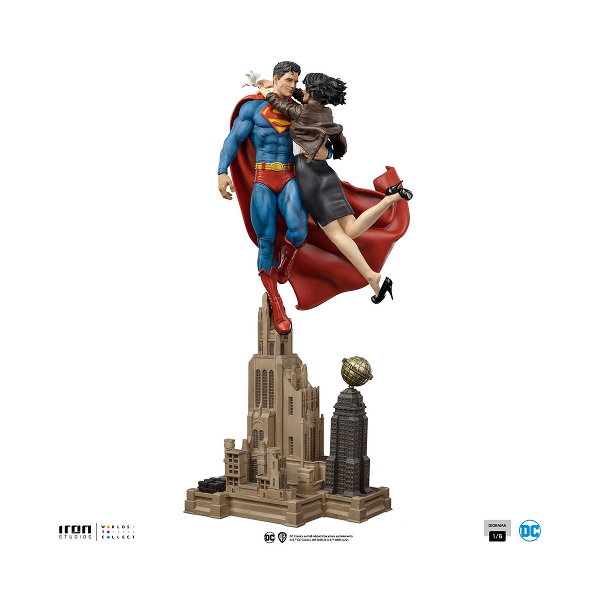 Iron Studios - Superman and Loic Lane Diorama 1/6
