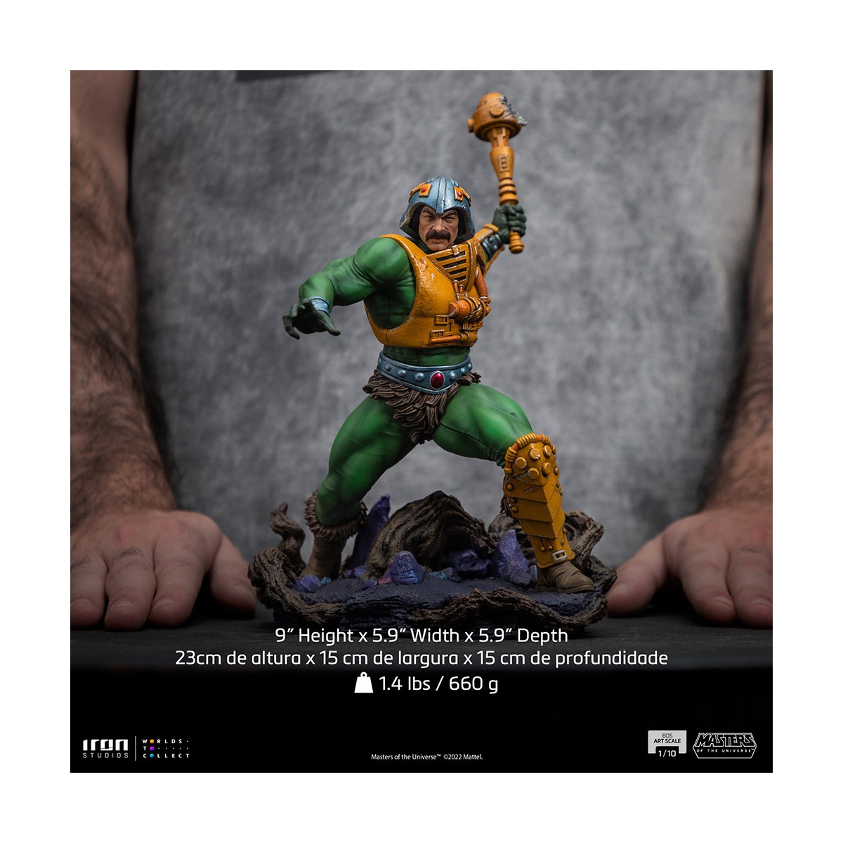 Iron Studios - BDS Art Scale 1/10 - Man-at-Arms - Master of Arms - Masters of the Universe