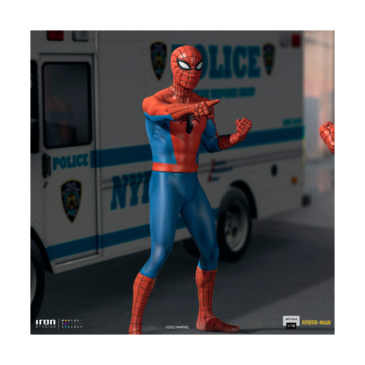 Iron Studios - Spider-Man 60s Animated Serie BDS Scale 1/10