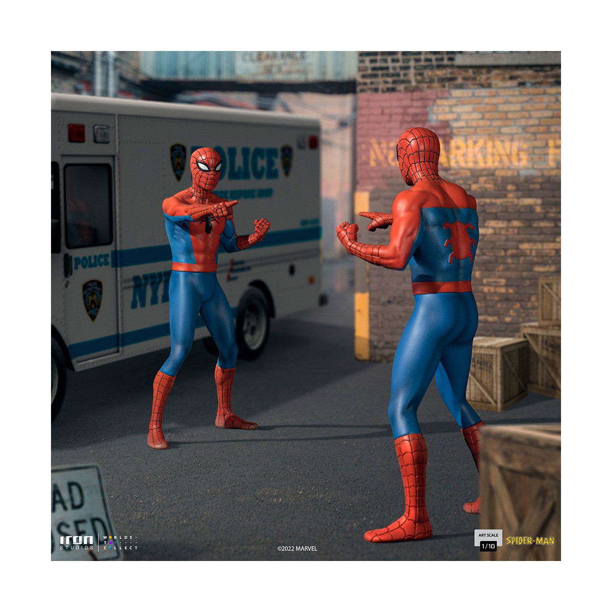Iron Studios - Spider-Man 60s Animated Serie BDS Scale 1/10