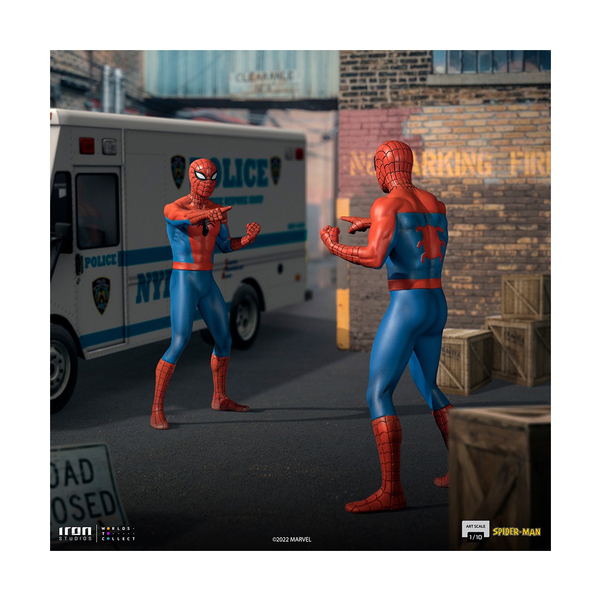 Iron Studios - Spider-Man 60s Animated Serie BDS Scale 1/10