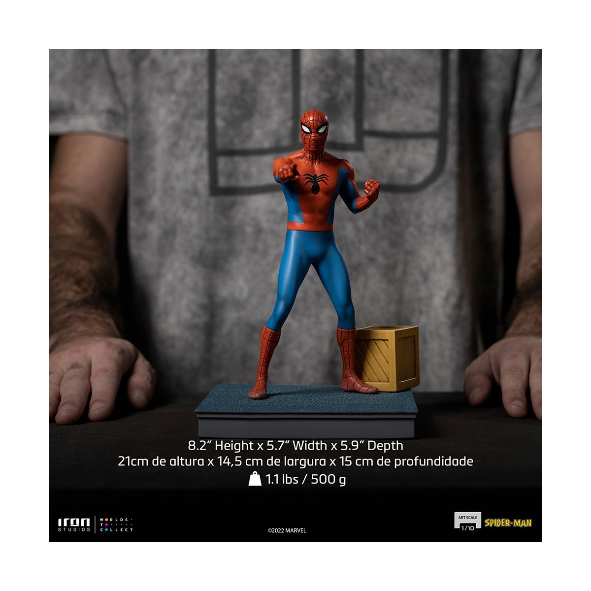 Iron Studios - Spider-Man 60s Animated Serie BDS Scale 1/10