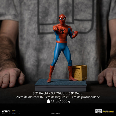 Iron Studios - Spider-Man 60s Animated Serie BDS Scale 1/10