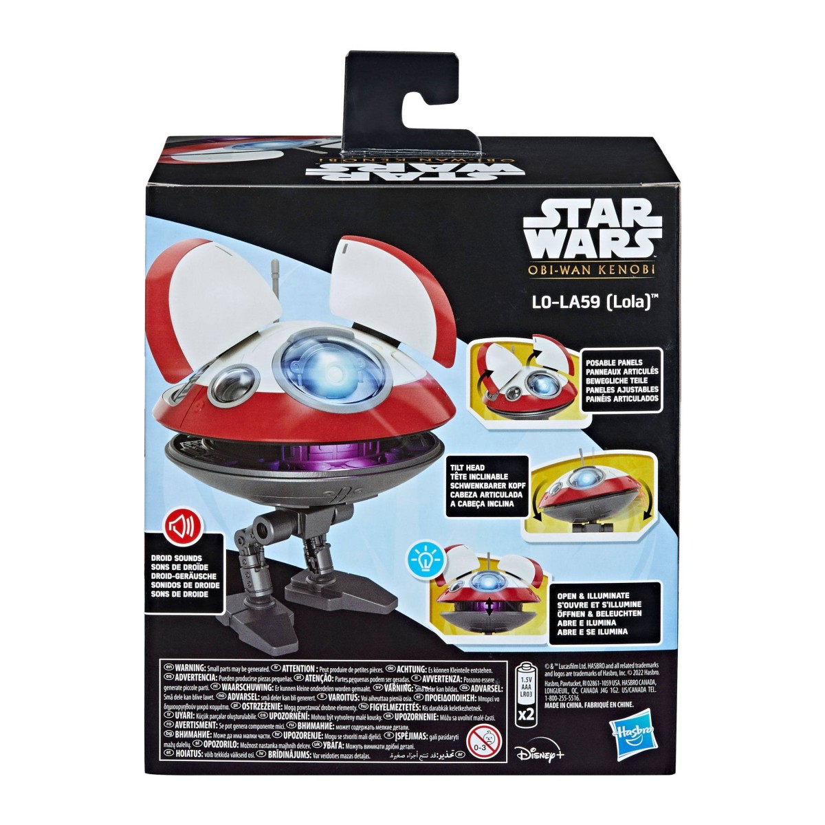 Hasbro Star Wars LO-LA59 (Lola) 13 cm Obi-Wan Kenobi electronic figure