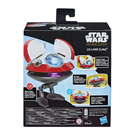 Hasbro Star Wars LO-LA59 (Lola) 13 cm Obi-Wan Kenobi electronic figure