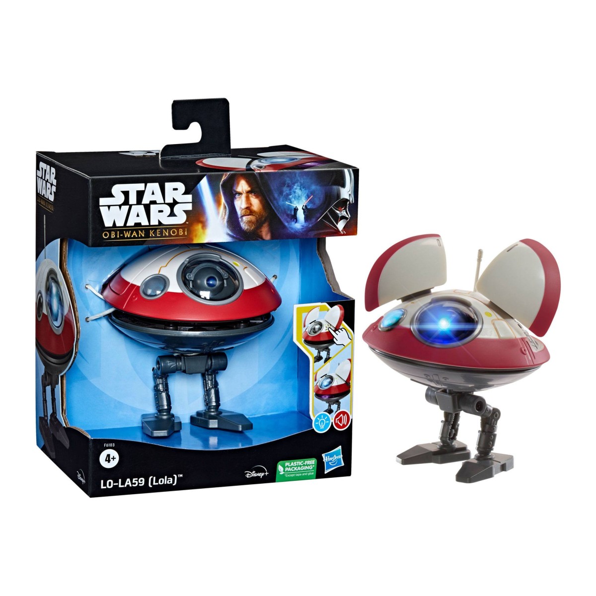 Hasbro Star Wars LO-LA59 (Lola) 13 cm Obi-Wan Kenobi electronic figure