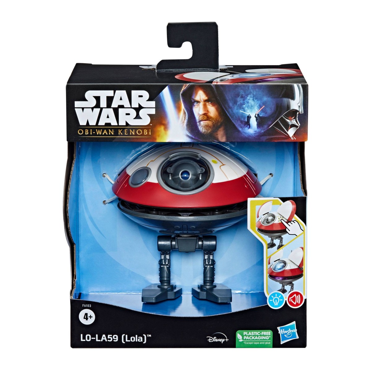 Hasbro Star Wars LO-LA59 (Lola) 13 cm Obi-Wan Kenobi electronic figure