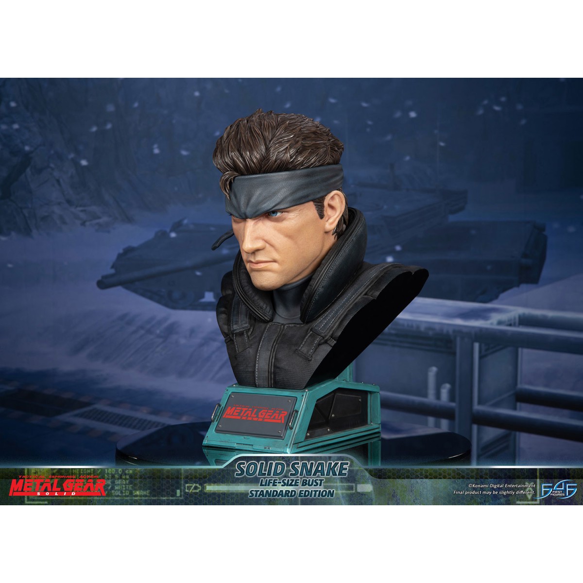 Metal Gear Solid - Solid Snake Life Size Bust - First 4 Figures