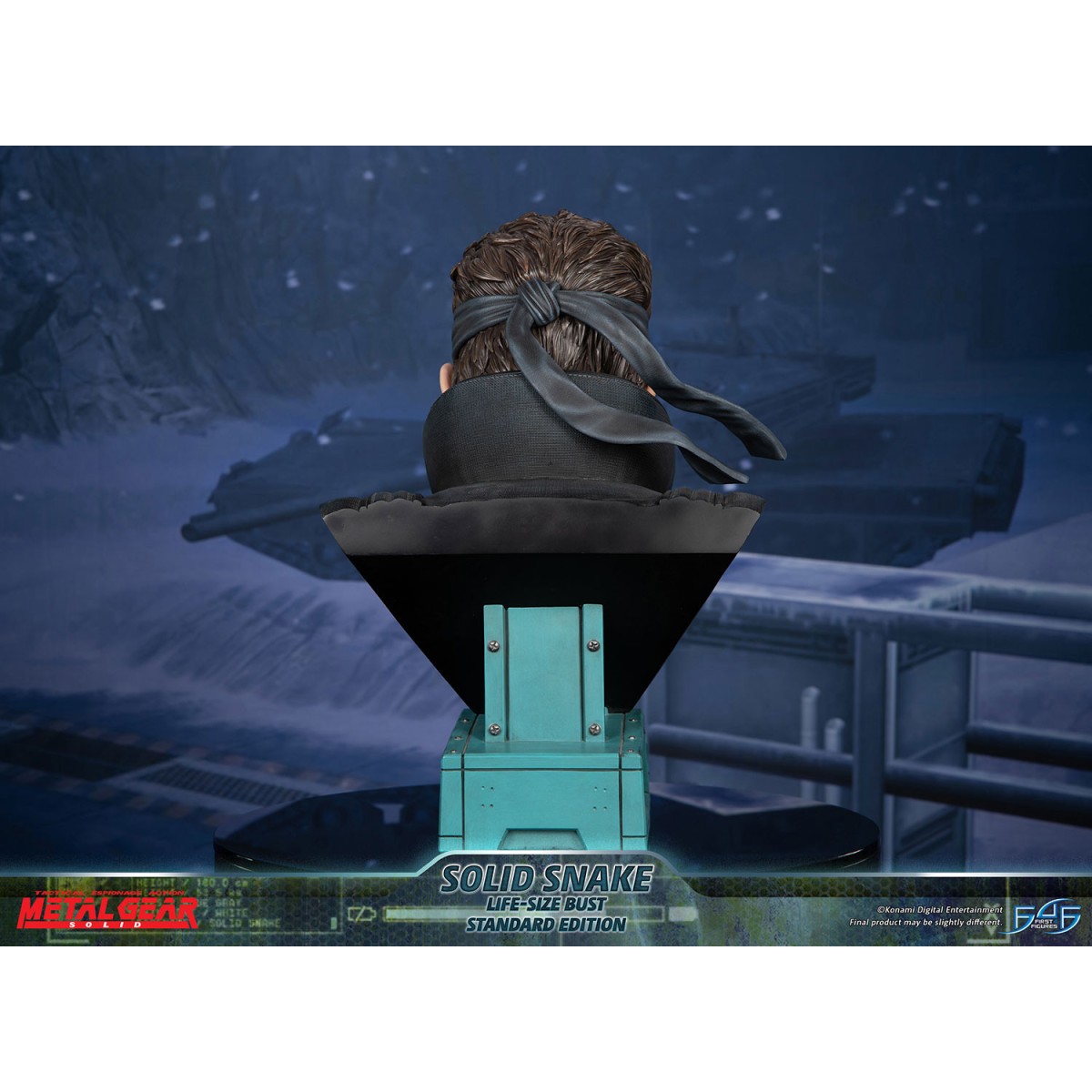 Metal Gear Solid - Solid Snake Life Size Bust - First 4 Figures