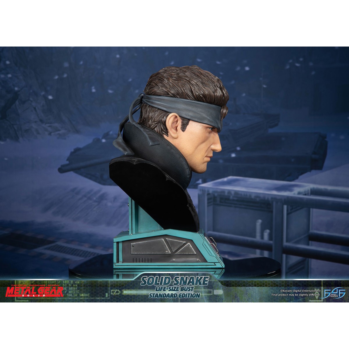 Metal Gear Solid - Solid Snake Life Size Bust - First 4 Figures